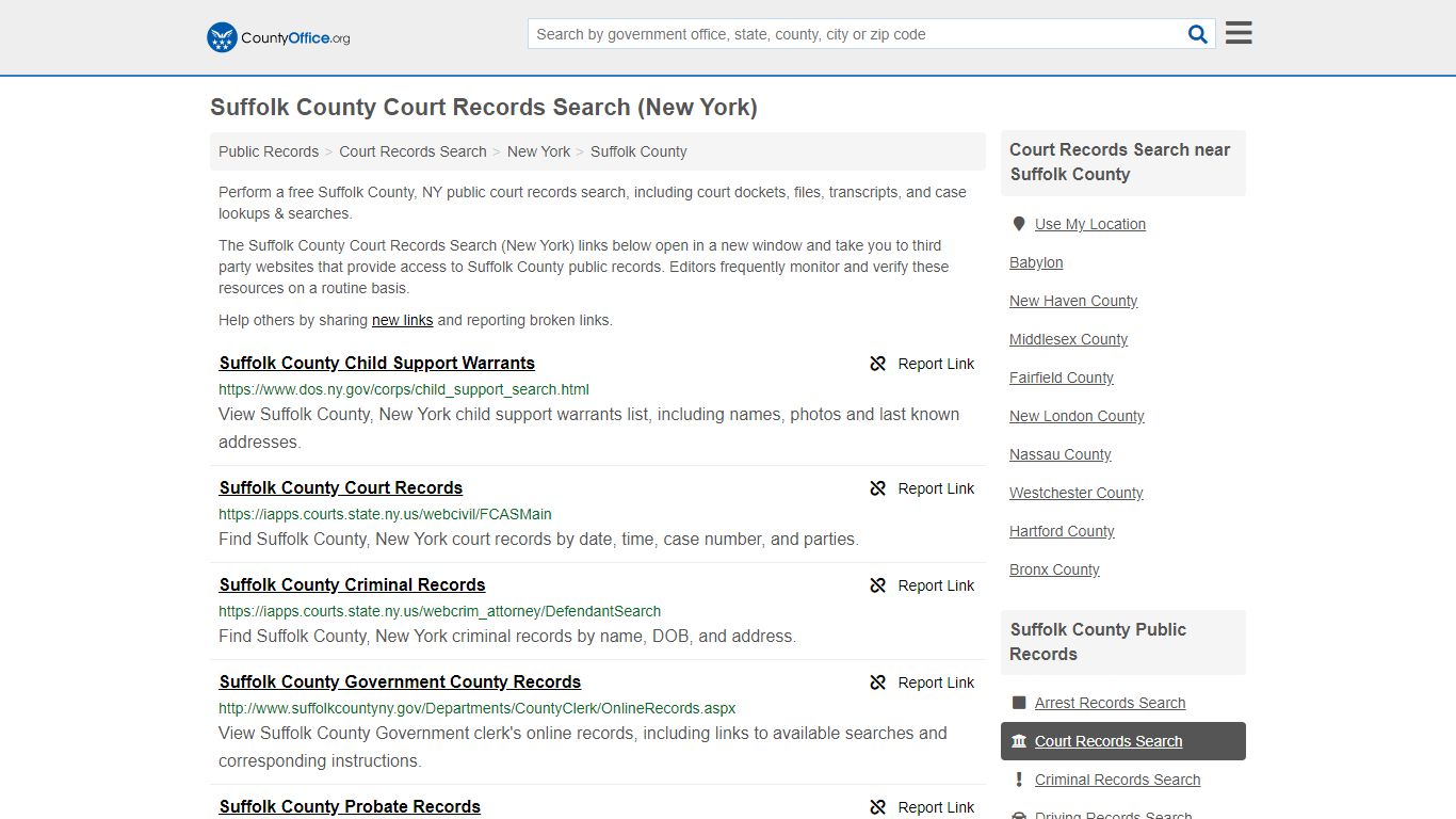 Court Records Search - Suffolk County, NY (Adoptions ...